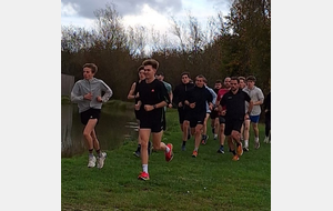 Entraînement commun et courses du week-end