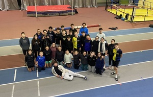 Stage de Noël à La Flèche, stage ligue et corrida de C-G