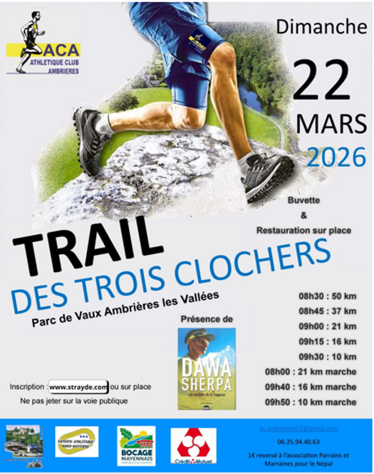 Trail des 3 clochers - Ambrières-les-Vallées