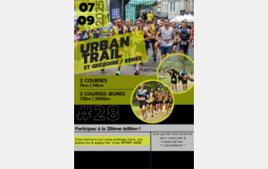 URBAN TRAIL de la St Grégoire à ERNEE