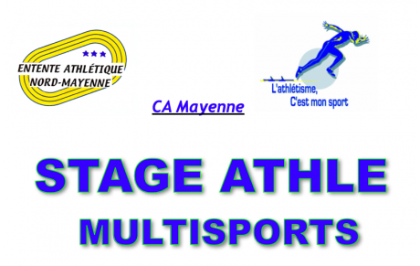 STAGES ATHLE MULTISPORTS DE JUILLET 2023