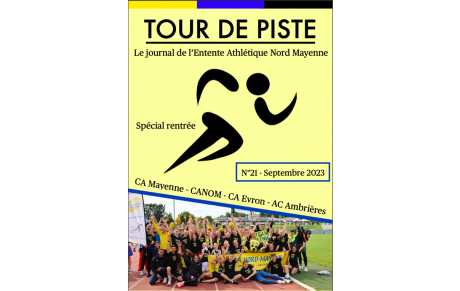 Tour de Piste du mois de septembre (N°21)