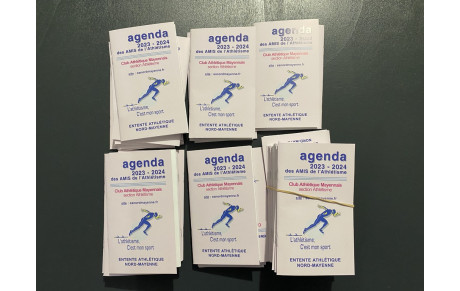 L'AGENDA 2023/2024 EST LÀ