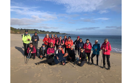 Retour sur le stage marche nordique à Belle-Île-en-Mer