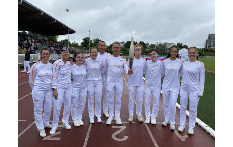 Passage de la Flamme Olympique en Mayenne - 29 mai 2024