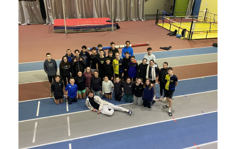 Stage de Noël à La Flèche, stage ligue et corrida de C-G