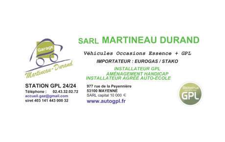 SARL MARTINEAU DURAND