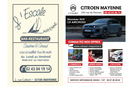 L'ESCALE | CITROËN MAYENNE